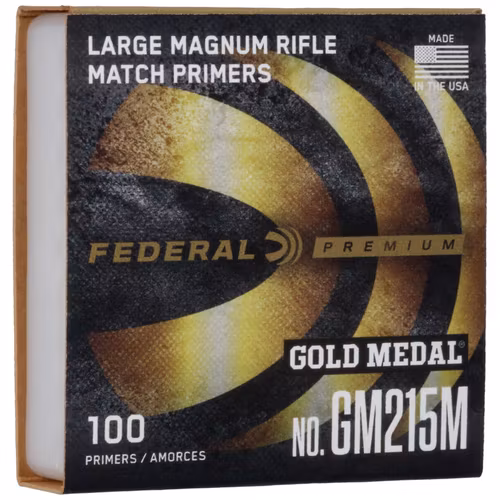 Federal - Gold Centerfire – Large Magnum Rifle Primers - .215 Clam