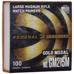 Federal - Gold Centerfire – Large Magnum Rifle Primers - .215 Clam