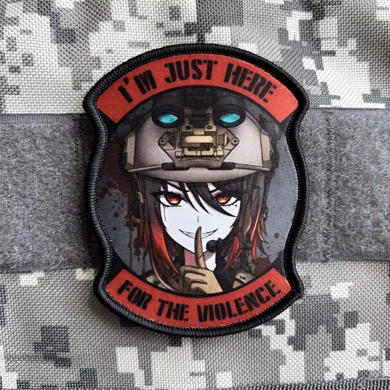 I'm Just Here for the Violence - Girl – Patch