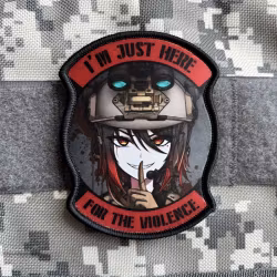 I'm Just Here for the Violence - Girl – Patch