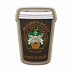 5.11 - Wizards Roast Patch - Black (019)