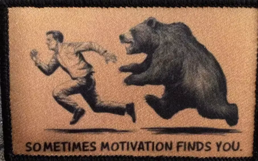 Sometimes motivation finds you - Patch