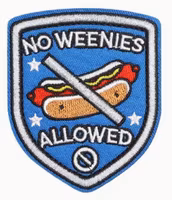 No Weenies allowed - Patch