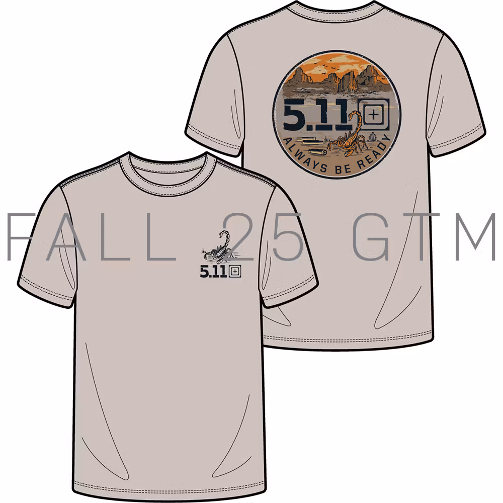 5.11 - Desertcap s/s Tee - Sand dune (344)