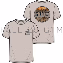 5.11 - Desertcap s/s Tee - Sand dune (344)