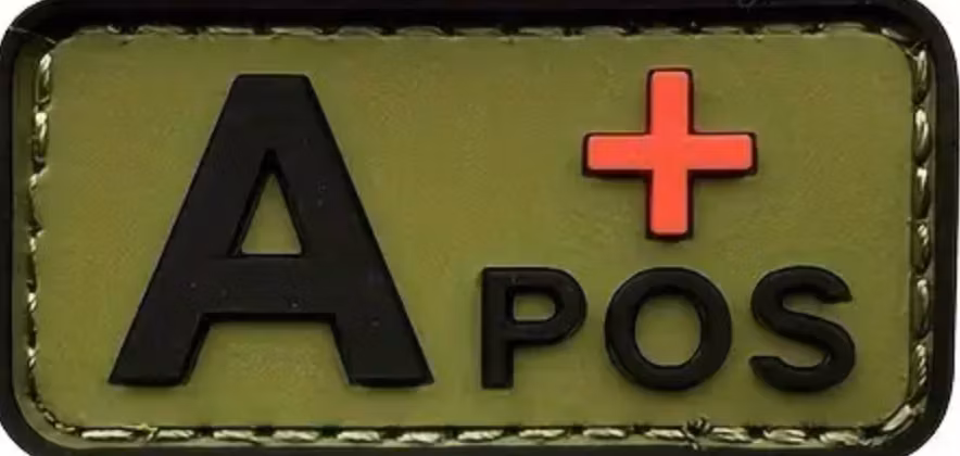 Blodgrupp A+ Pos - PVC
