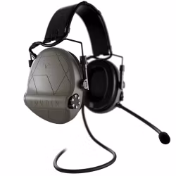 Sordin - Supreme T2 CC Right Tan Headband Leather Memory Foam