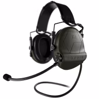 Sordin - Supreme T2 CC Green Headband Leather Memory Foam