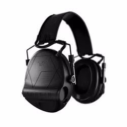 Sordin - Supreme T2 CC Black Headband Leather Memory Foam