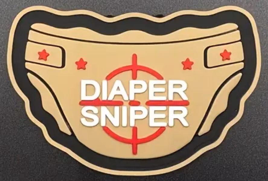 Diaper sniper - Patch - PVC