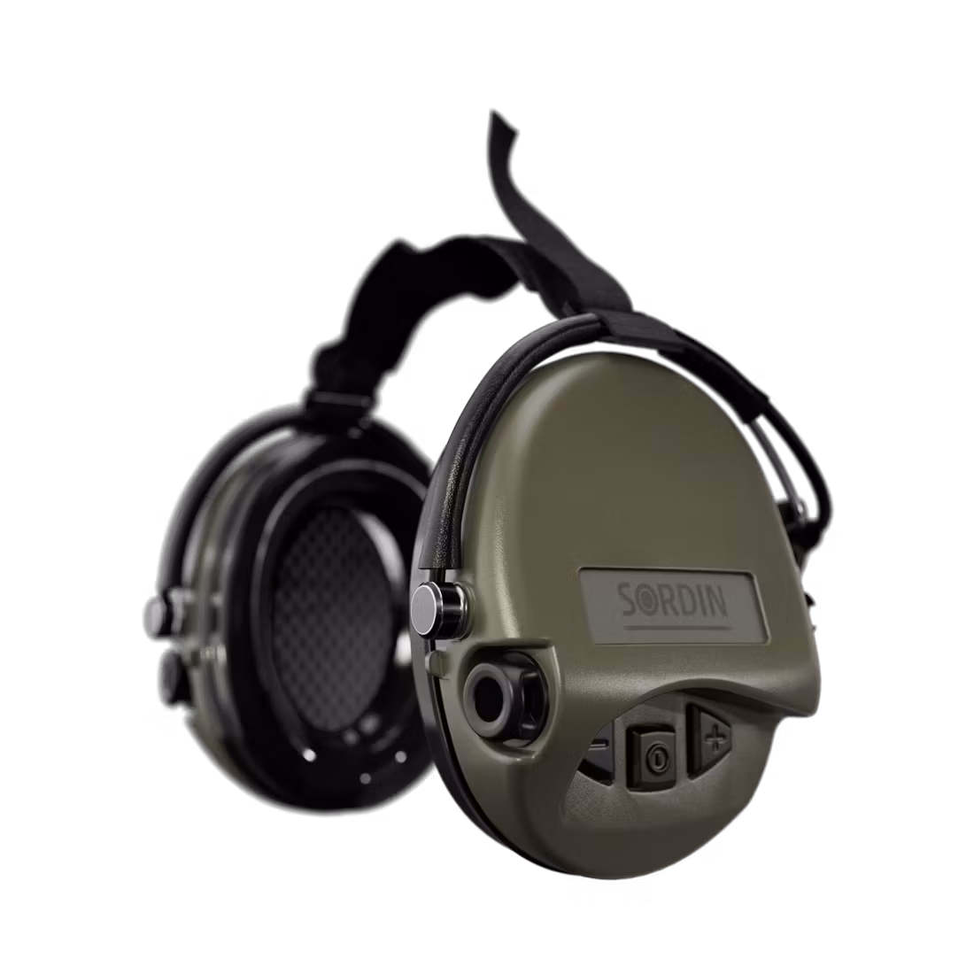 Sordin - Supreme Mil AUX Neckband Green