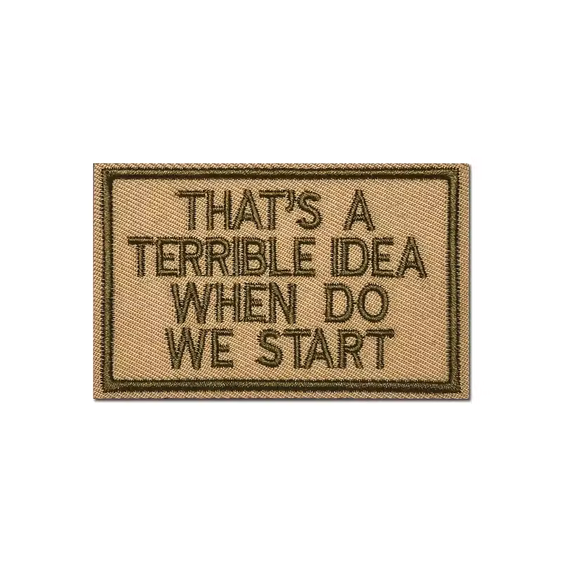 Thats a terrible idea when do we start - Patch