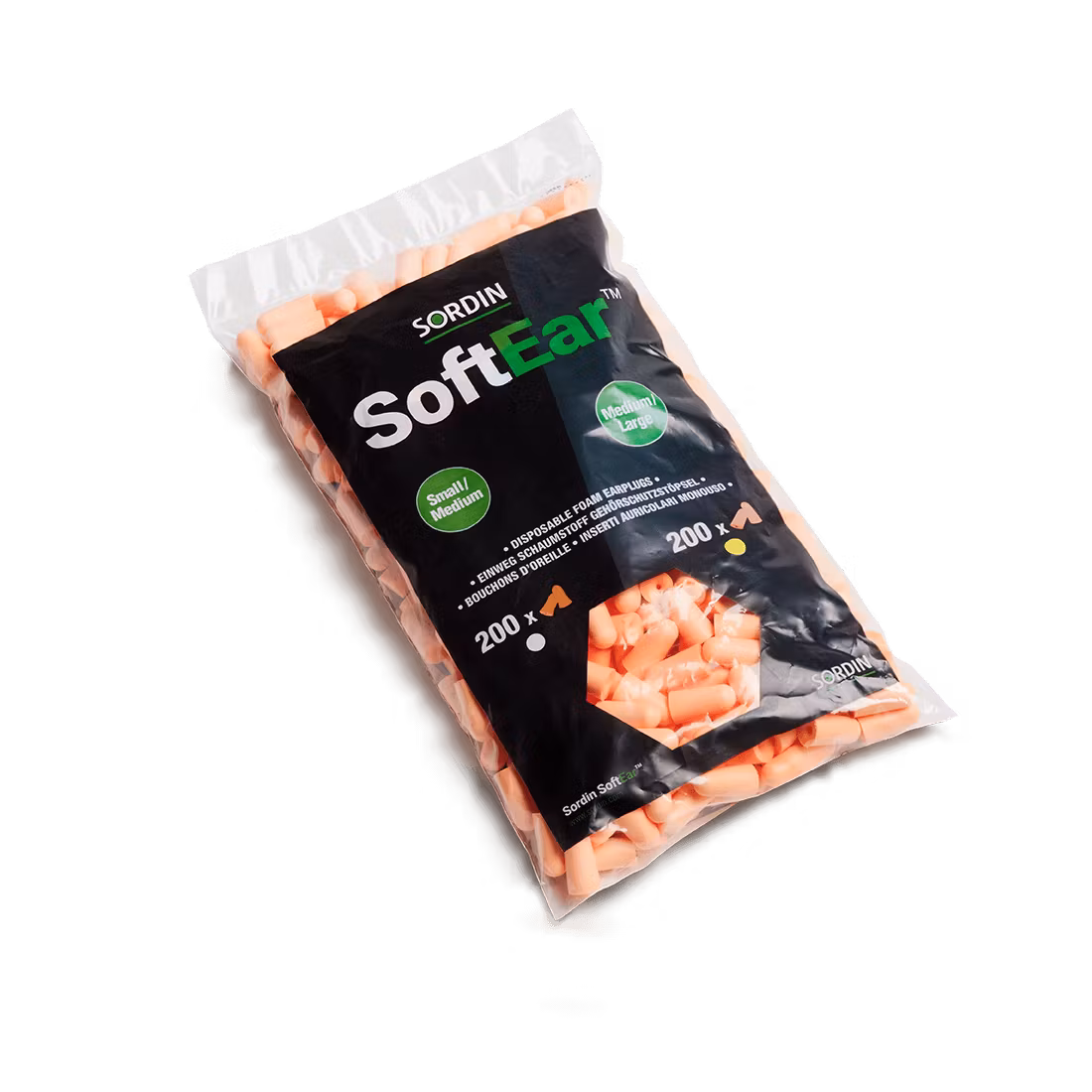 Sordin - SoftEar Disposable Refill Peach (M/L) 200p