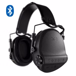 Sordin - Supreme X2 BT Black - Headband - Leather - Silicone gel