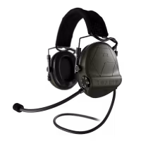 Sordin - Supreme T2 CC Green Headband Textile Memory Foam