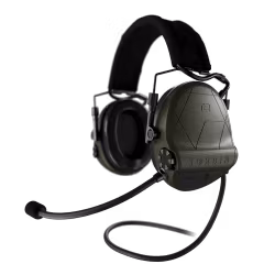 Sordin - Supreme T2 CC Green Headband Textile Memory Foam