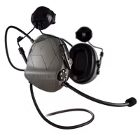 Sordin - Supreme T2 CC Right Green Headband Leather Memory Foam