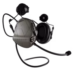 Sordin - Supreme T2 CC Right Green Headband Leather Memory Foam