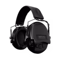 Sordin - Supreme Mil AUX Slim Headband Black