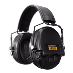 Sordin - Supreme Pro-X H2 SFA Slim HB - Black - PVC