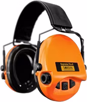 Sordin - Supreme Pro-X H2 Slim - Headband - Orange - PVC
