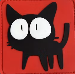 Cat - Red - Patch - Pvc