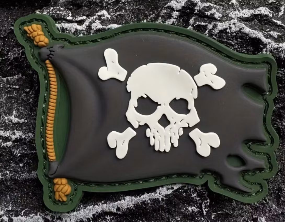 Pirate Flag - PVC - Patch
