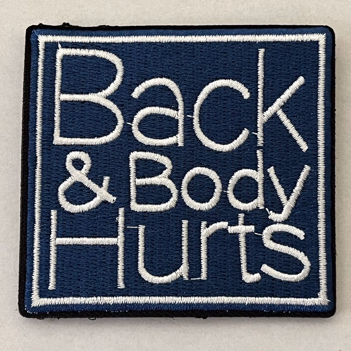Back and body hurts - Patch