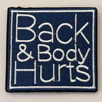 Back and body hurts - Patch