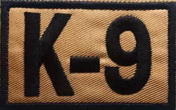 K-9 - Brown - Patch