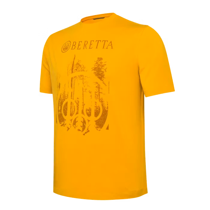 Beretta - Outline T-Shirt - Saffron Yellow