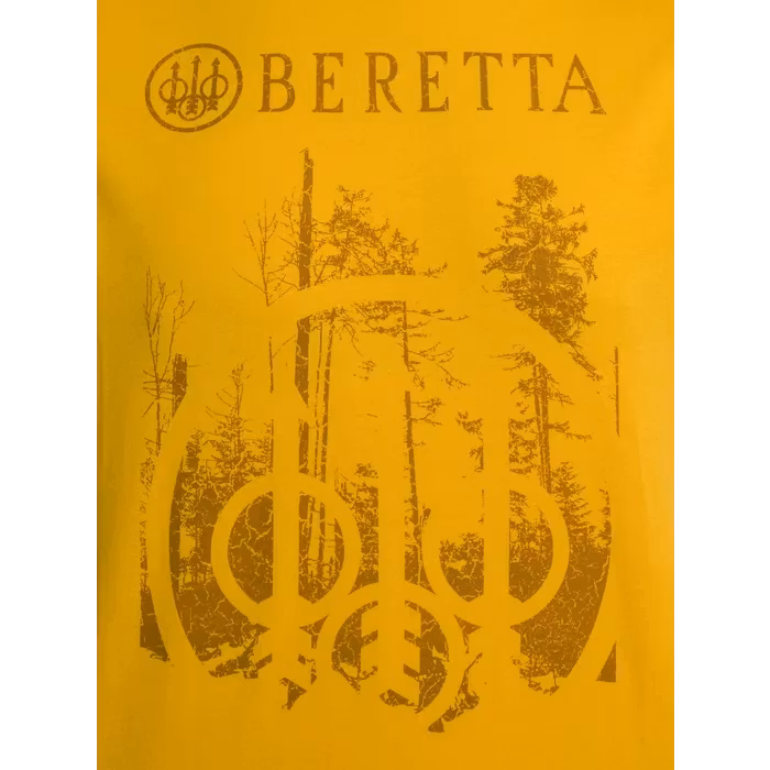 Beretta - Outline T-Shirt - Saffron Yellow