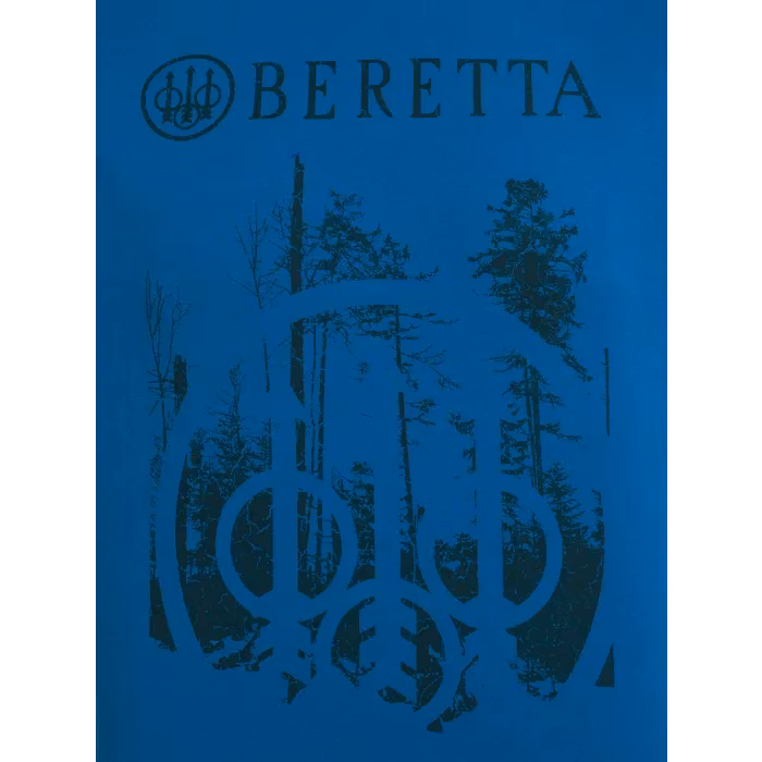 Beretta - Outline T-Shirt - Blue Twilight