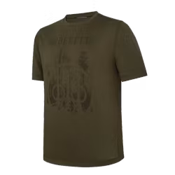 Beretta - Outline T-Shirt - Dark Olive