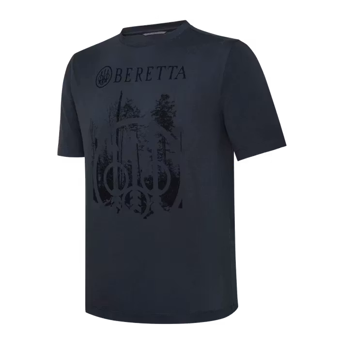 Beretta - Outline T-Shirt - Ebony