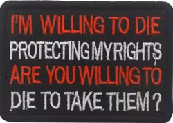 Willing to die  - Patch