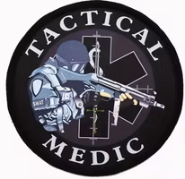 Tactical Medic - Svart - Patch