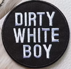Dirty white boy - Patch