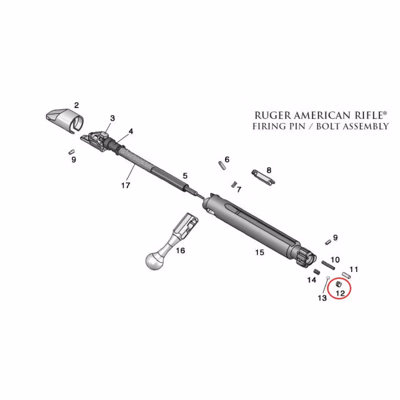 Ruger - Utdragare – Extractor Ruger American .308 Win - #5