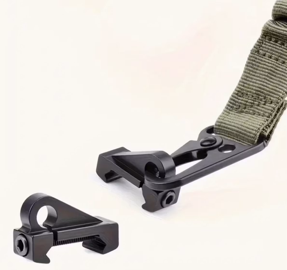 Snabbkopplingsfäste med 20mm - Aluminium - QD Spänne