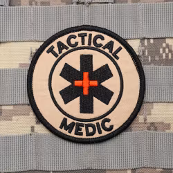 Tactical Medic - Brun - Patch
