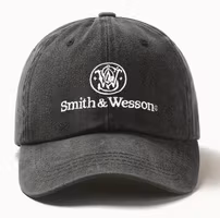 Smith & Wesson - Cap - Svart - White text