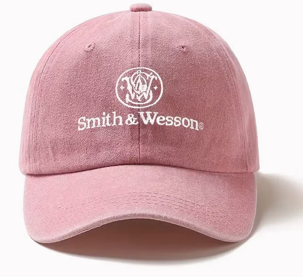 Smith & Wesson - Cap - Pink - White text