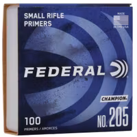 Federal -  Centerfire Small Rifle Primer - Champion - 205I