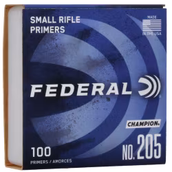 Federal -  Centerfire Small Rifle Primer - Champion - 205I
