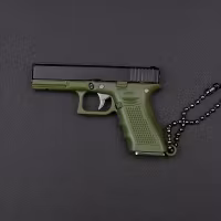 Glock - Keychain - Samlarpistol - Grön