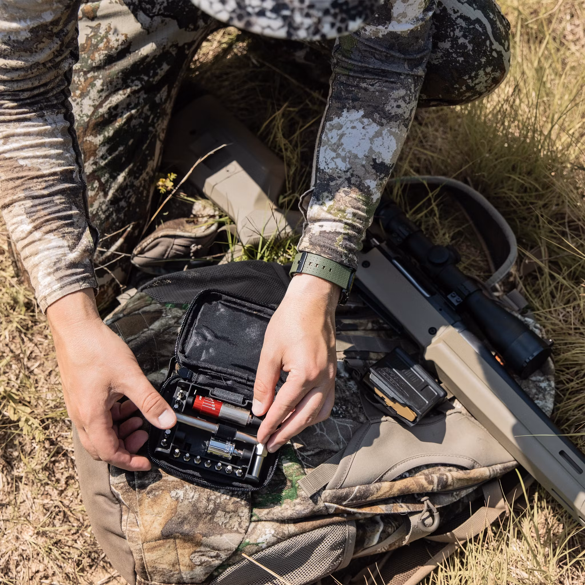 Rifle and Optics Toolkit with All-in-One Torque Driver