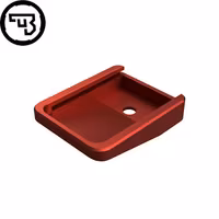 CZ - Magazine pad - Aluminium - Röd