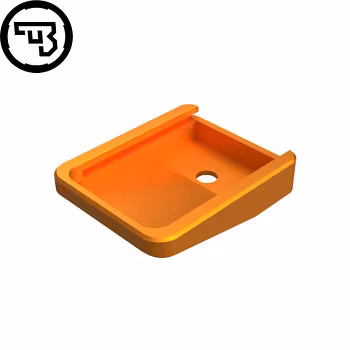 CZ - Magazine pad - Aluminium - Orange