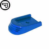 CZ - P-10 - Extended magazine base pad - Aluminium - Blå